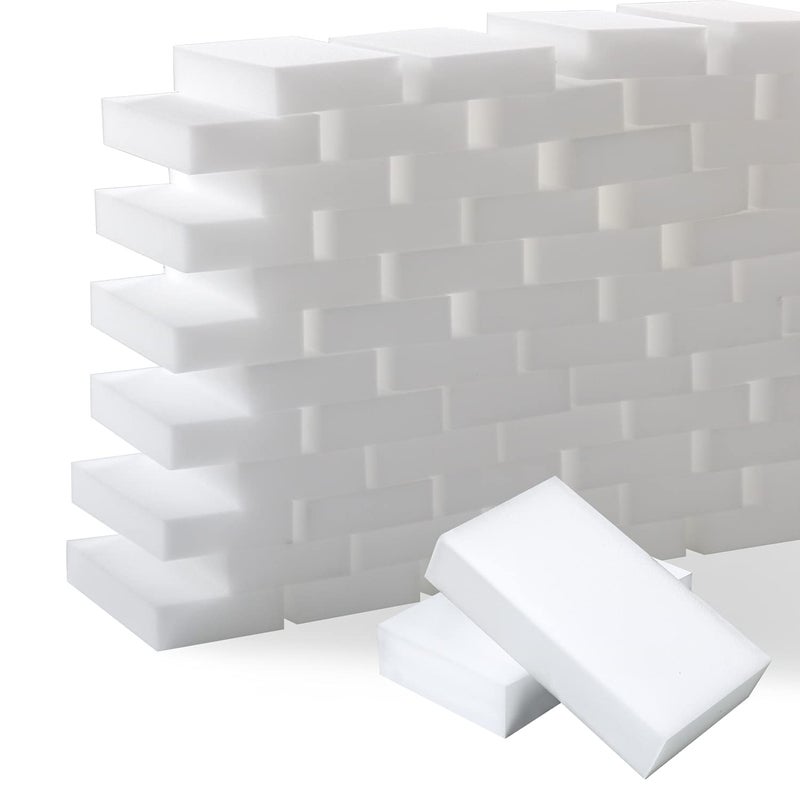Trendbox 50 Pack Melamine Sponges Magic Cleaning Sponges in Bulk Melamine Foam for Dishes Eraser Sponges for Cleaning - Image 1
